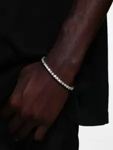 Rhinestone Decorated Bracelet, Fashionable Jewelry for Party, Daily Clothing Decor, Trendy All-match & Exquisite Jewelry for Birthday Gift, High Quality Bracelet, Rhinestone Bangle Bracelet
