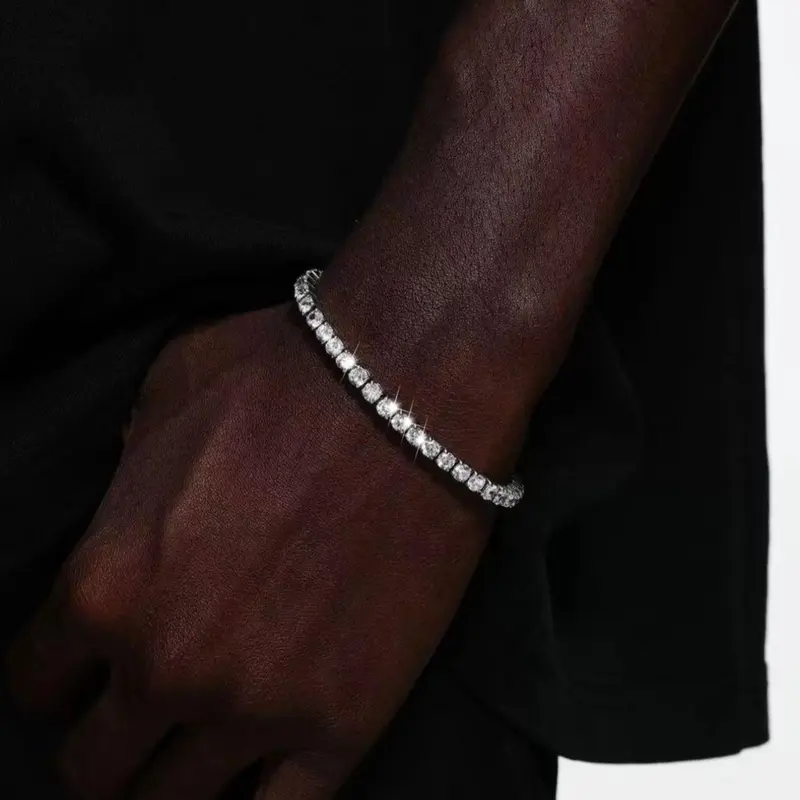 Rhinestone Decorated Bracelet, Fashionable Jewelry for Party, Daily Clothing Decor, Trendy All-match & Exquisite Jewelry for Birthday Gift, High Quality Bracelet, Rhinestone Bangle Bracelet, Fashionable Bracelet Style, Bracelets Bangles