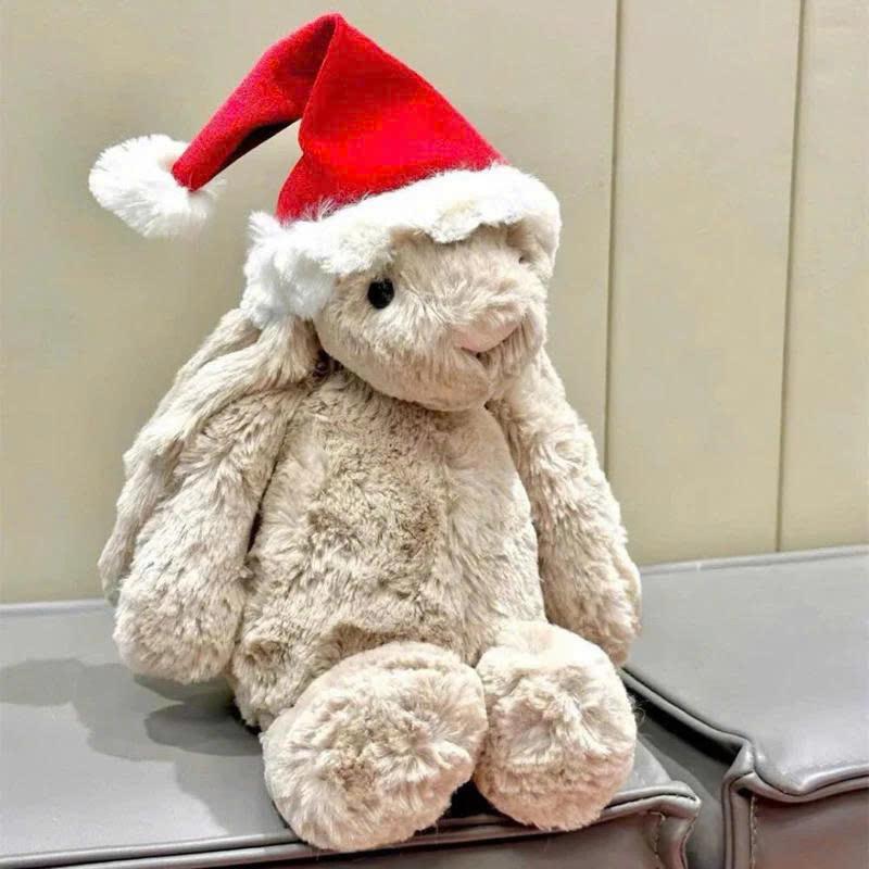 Soft Bunny Plush with Heart Romantic Valentine's Day Stuffed Toy Ideal for Cuddling Play and Gift Giving