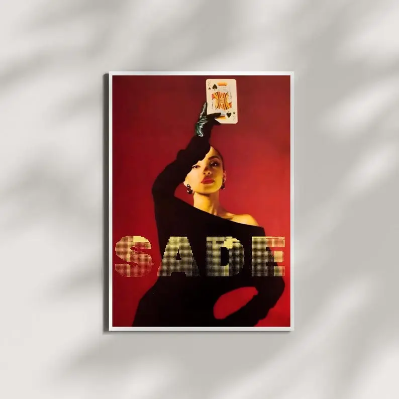 Sade  Print Poster Home & Office Decor