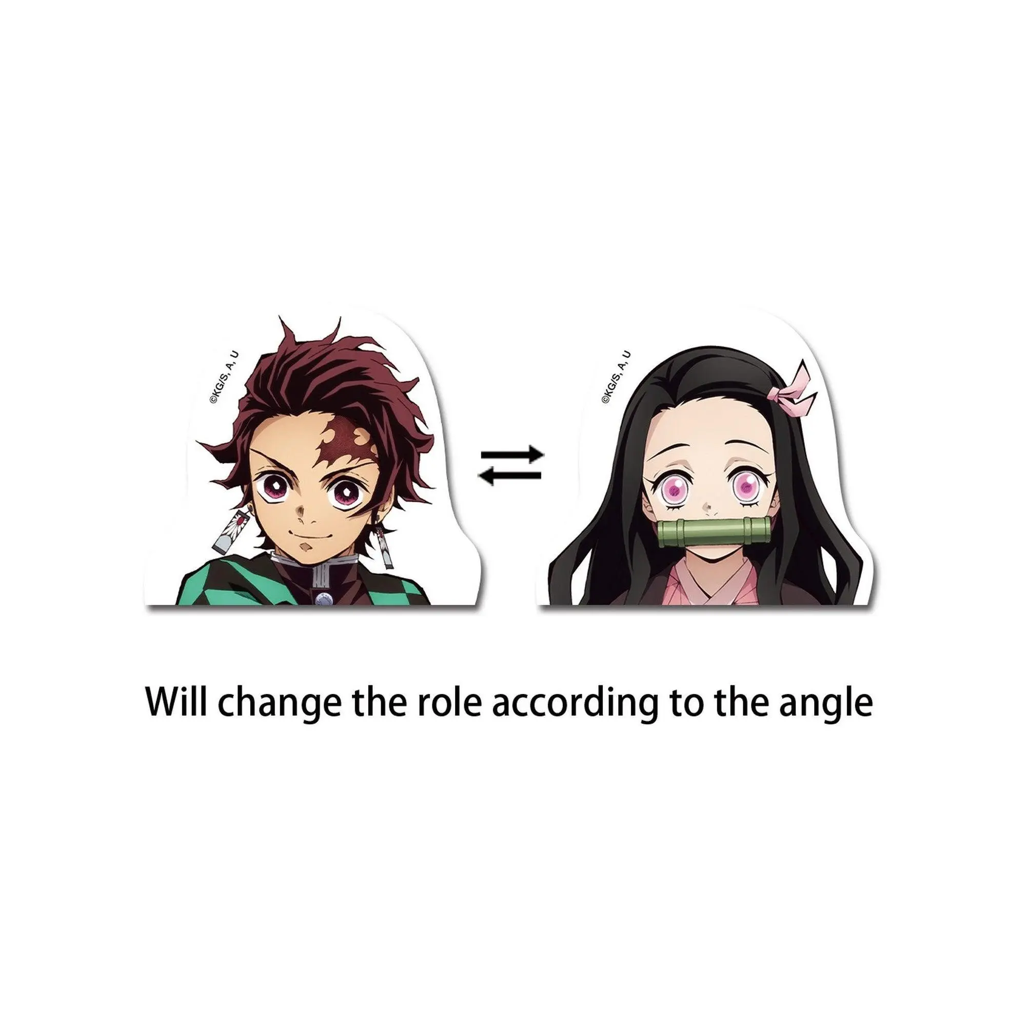 Demon Slayer - Tanjiro & Nezuko Kamado Car Window Sticker