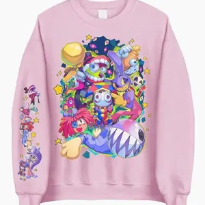 The Digital Circus Characters Sweatshirt, Anime Fan Hoodie