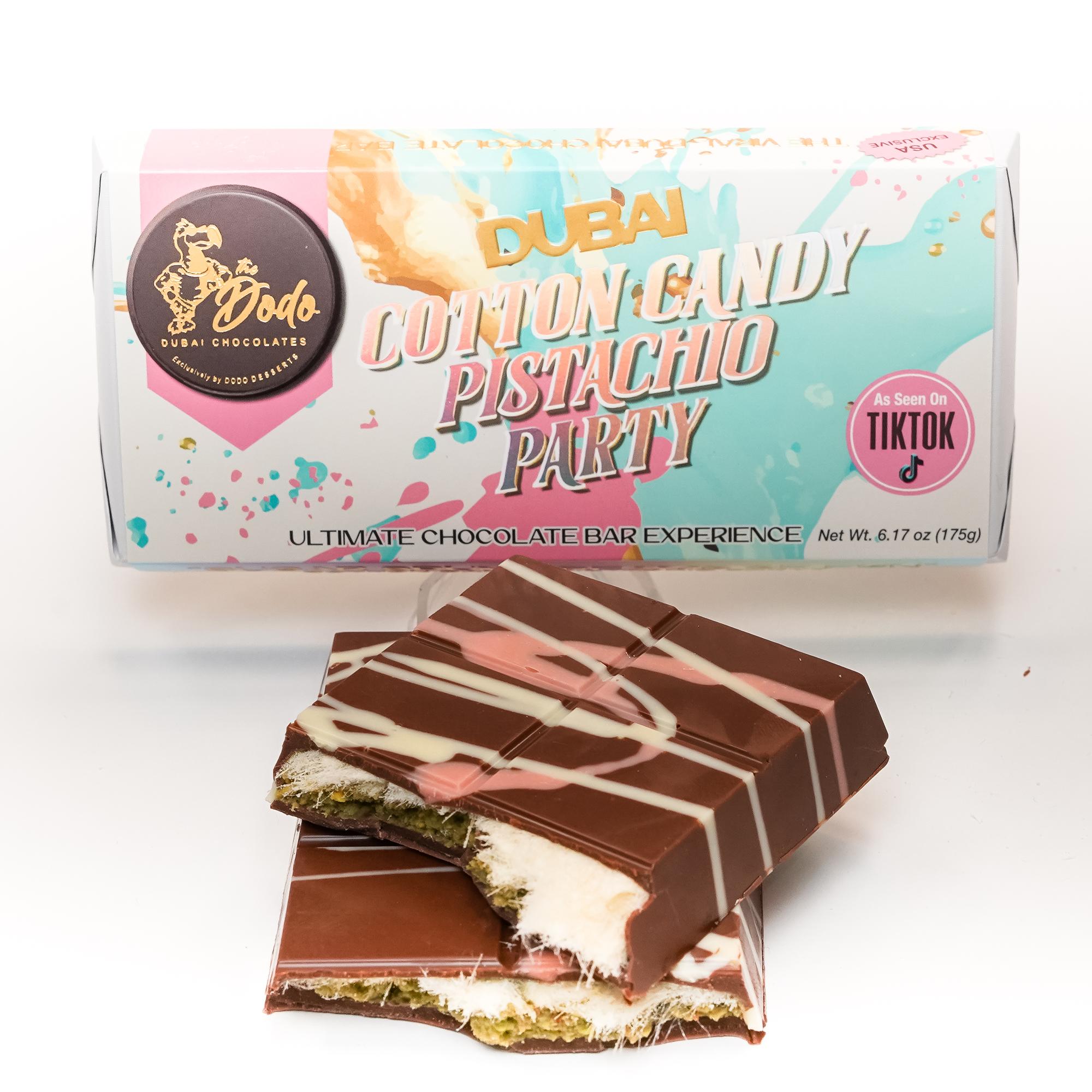 Viral Dubai Style Cotton Candy Pistachio Party Ultimate Chocolate Bar Experience