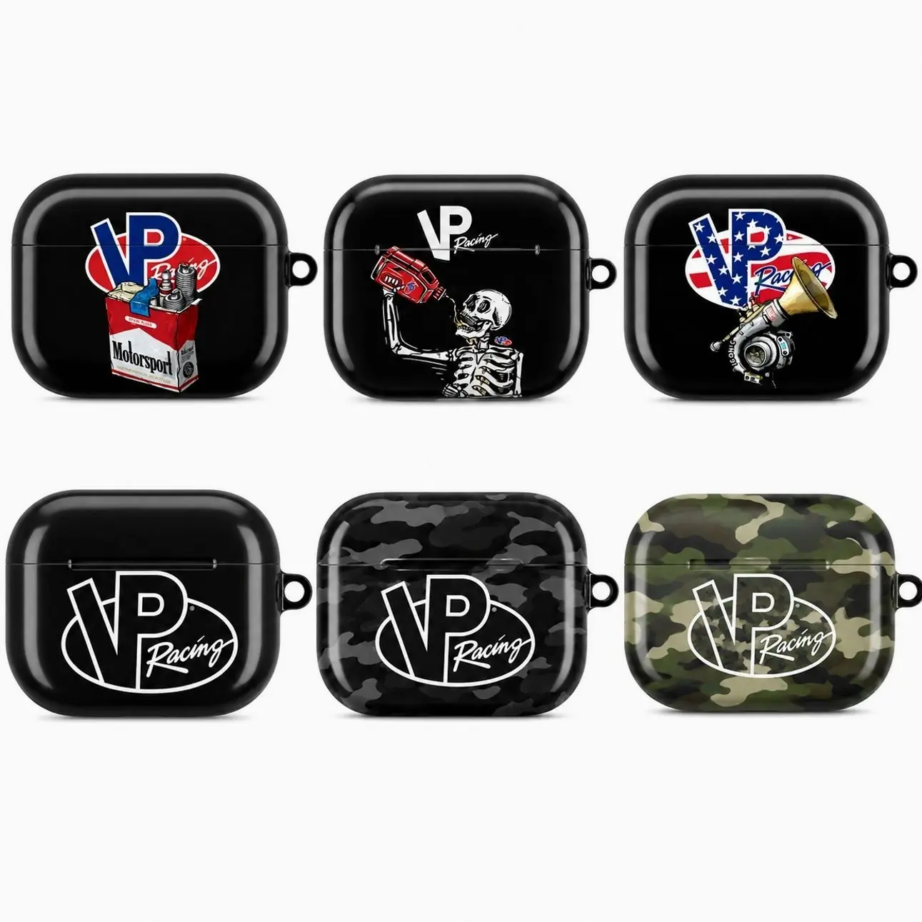 VP Racing Fuels Airpods Case - Motorsport Spark Plug Pack Case Shockproof Protection for AirPods Pro 1 2 3 , Airpod 1 2 3 4 Aesthetic Air Pods Case Cover Protective
