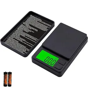 Digital Pocket Scale 1000g x 0.01g Weigh Gram Scale, Mini Scale, Digital Grams Scale, Food Scale, Jewelry Scale, Kitchen Scale with Backlit LCD, 7