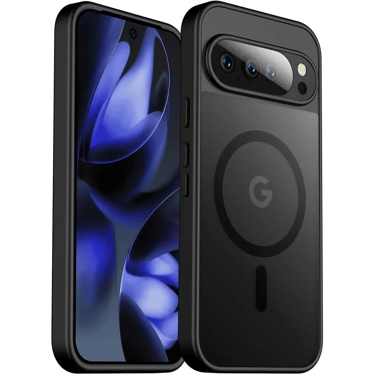 T Tersely Matte Magnetic Case for Google Pixel 10 Smartphone / 10 Pro / 10 Pro XL | MagSafe Compatible, Anti-Fingerprint Translucent Back, Slim Shockproof Cover
