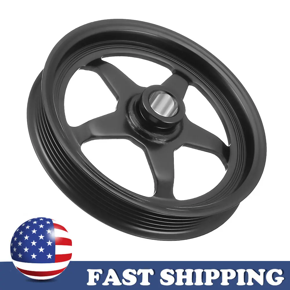 High-Quality Made Metal Power Steering Pump Pulley 12559885 - 100% Brand New Steel, Easy Access, No Replacement Needed for 98-02 Camaro Z28, Trans Am WS6 LS1 Firebird Engine & Transmission Repair Tool