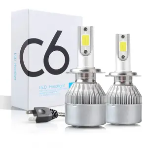 DriveMate H7 LED Headlight Bulbs, 6000K Bright White, High and Low Beam Upgrade for Mercedes Benz, Stylish Auto Lighting