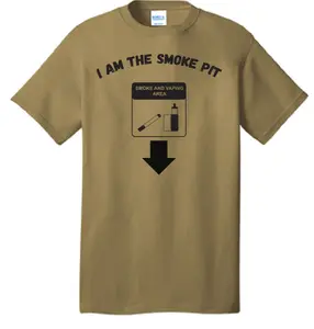 Smoke Pit Military Morale T-Shirt