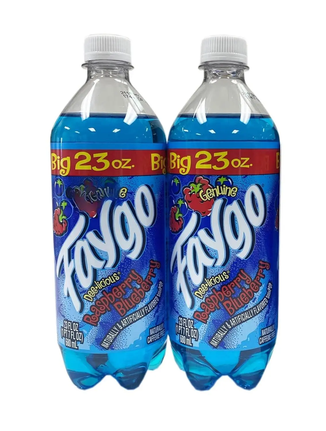 (1) Faygo Blue Raspberry 24 oz. soda, Exotic Drinks, Beverages, Exotics on 4th