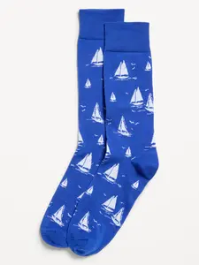 Old Navy Men's Printed Novelty Socks for Men