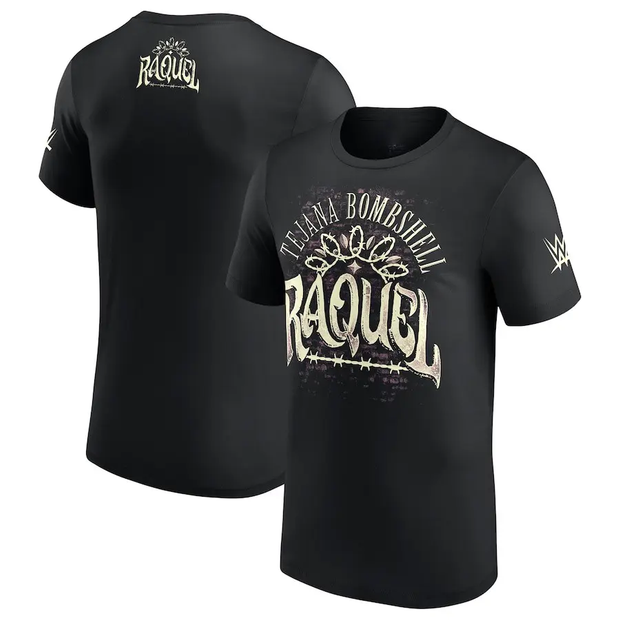 Women's Basic Round Neck Shortsleeve Graphic T-Shirt - Raquel Rodriguez Tejana Bombshell Professional Wrestler Design - Pair with Jeans - Unisex Hoodie Alternative, Soft, Tshirt