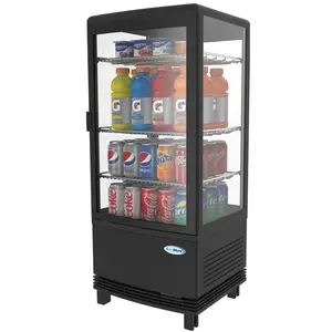 17 in. Black Countertop Display Refrigerator - 3 Cu Ft.