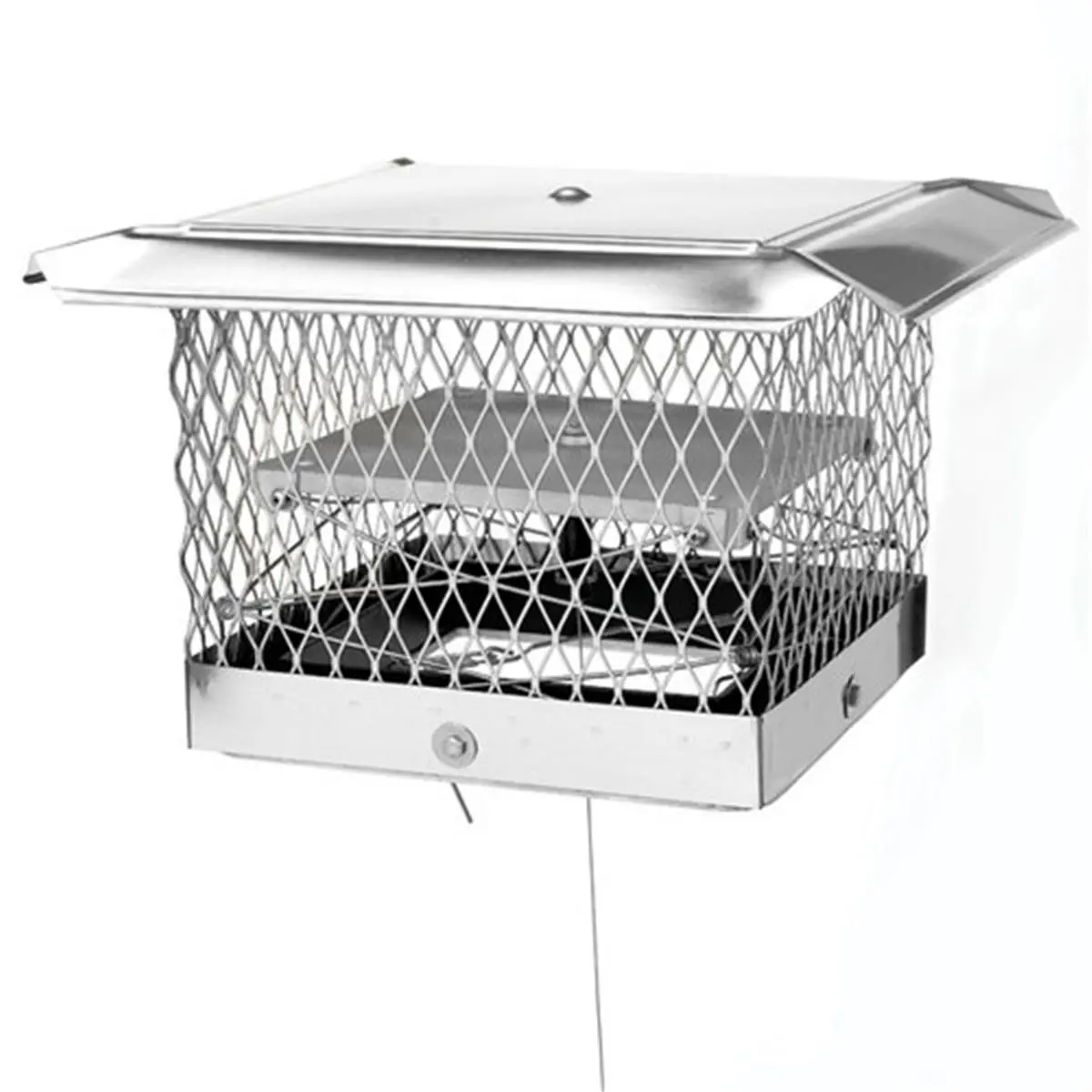 LOCK-TOP 09503 8 in. x 13 in. Lock-Top II Chimney Cap-Damper