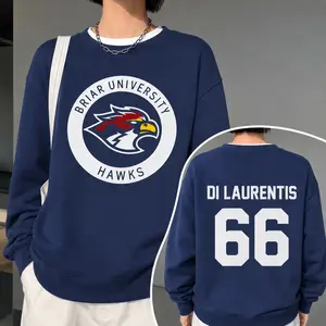 BRIAR University Hawks HOCKEY Sweatshirt - Off Campus Hockey Sweater - Unisex Heavy Cotton Tee - Booktok gift - Hockey Romance
