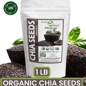 BN 1LB CHIA SEEDS PREMIUM WILDCRAFTED NATURAL AND ORGANIC