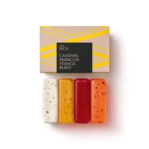 EKOS Soap Bar Ecos Mix Maracuya Buriti Castanha Acai Pitanga Andiroba - Natural Ingredients Soap Set