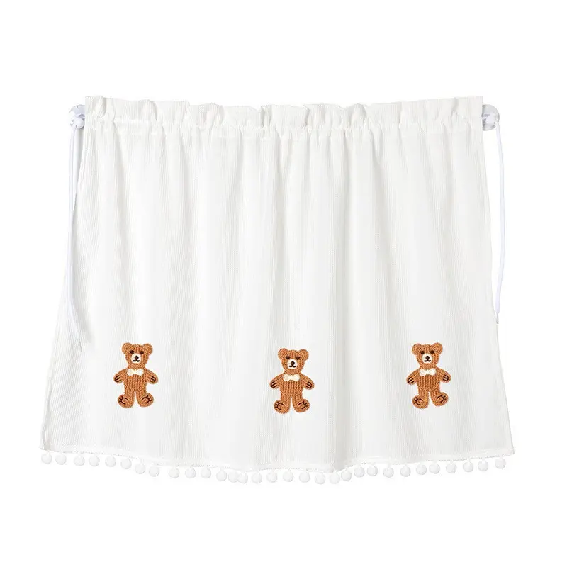 Three Bow-Tie Bears Curtain