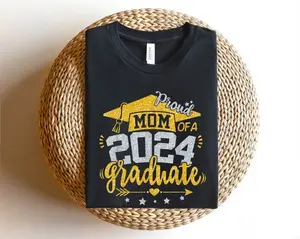 Proud Mom of A 2024 Graduate Shirt,Graduate Mom Shirt,Proud Mom of A 2024 Graduation Gift,Graduation Shirt,Senior Graduation 2024 Shirt