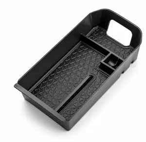 Car Center Console Organizer Tray – Interior Storage Insert with Anti Slip Design