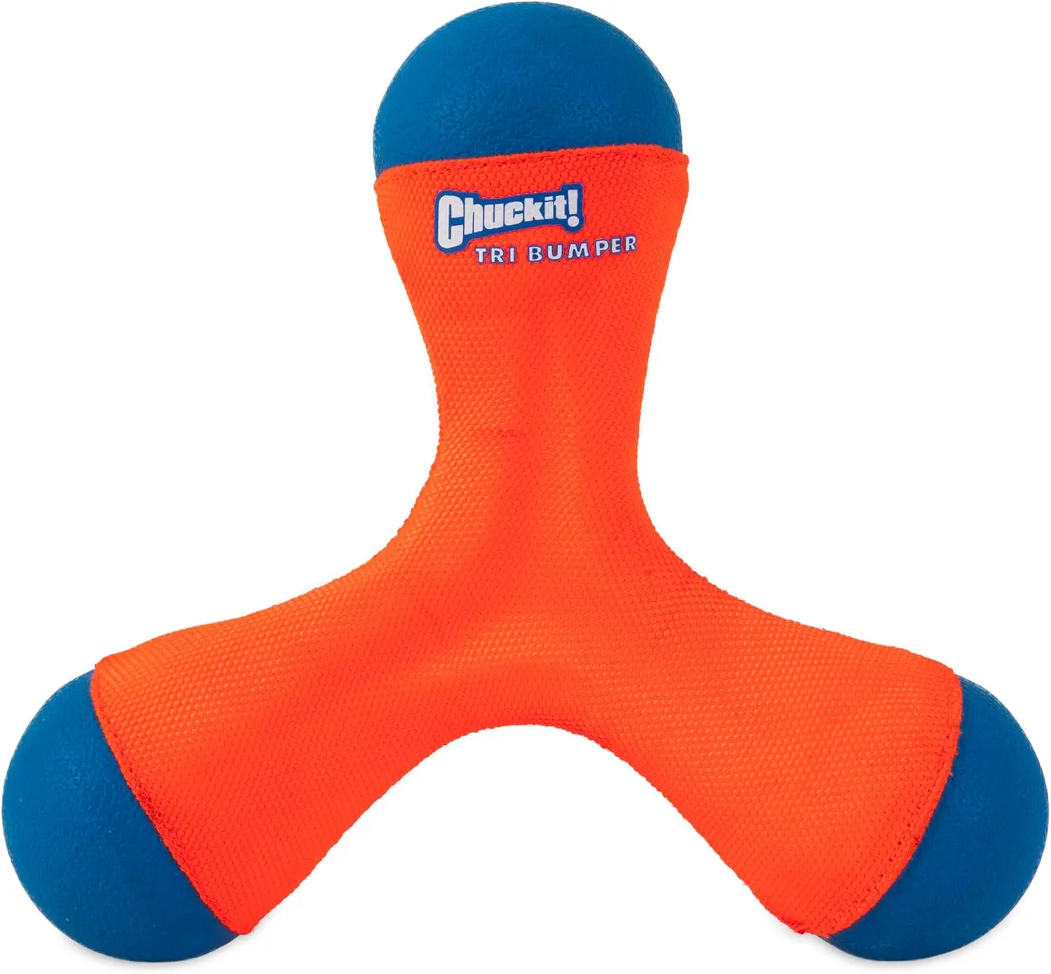 Tri-Bumper Triangular Fetch & Tug Dog Toy by Chuckit!