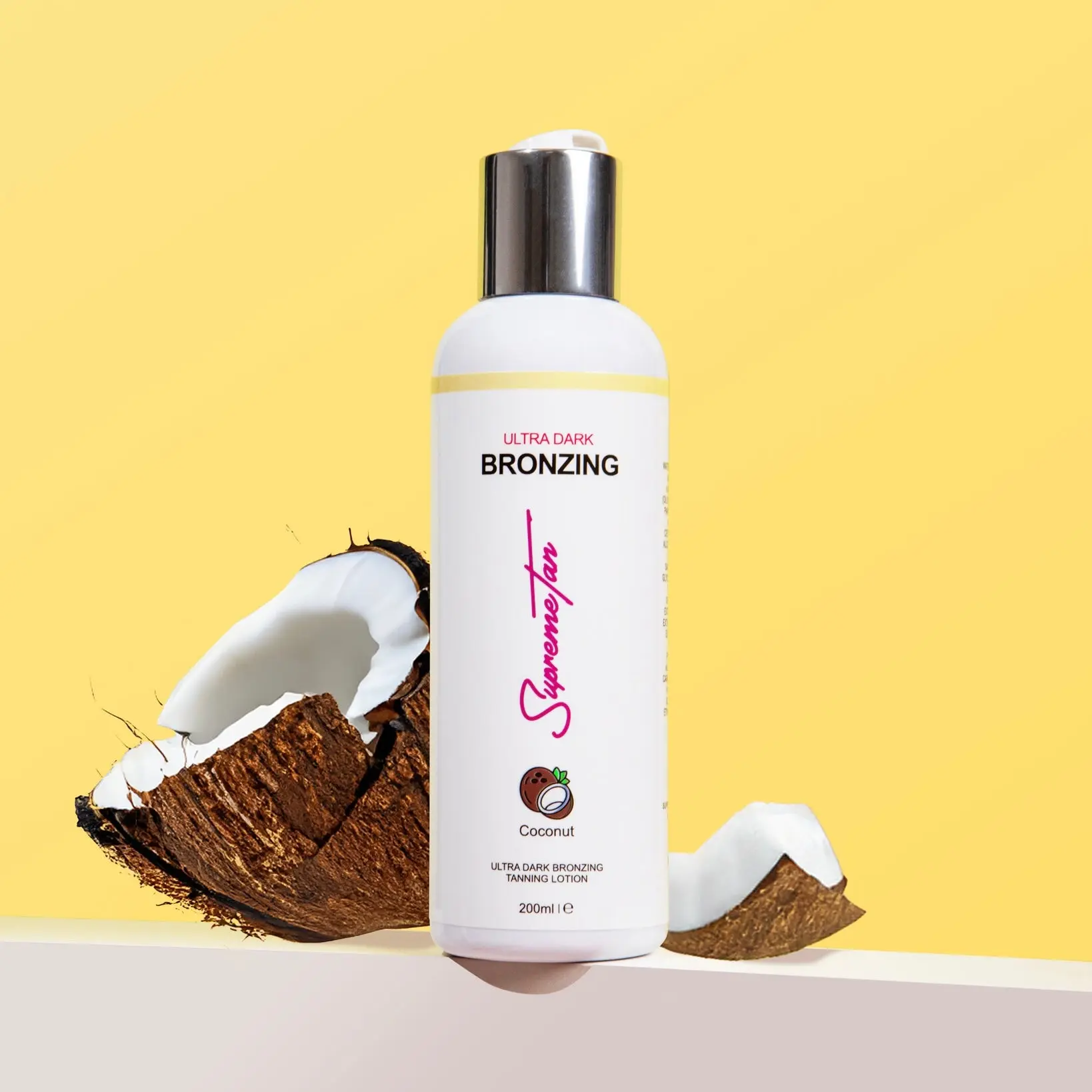 Ultra Dark Bronzing Tanning Lotion - Coconut Deep Instant Formula - For Indoor & Outdoor Tanning Ultra Dark Bronzing Tanning Lotion - Coconut Deep Instant Formula - For Indoor & Outdoor Tanning