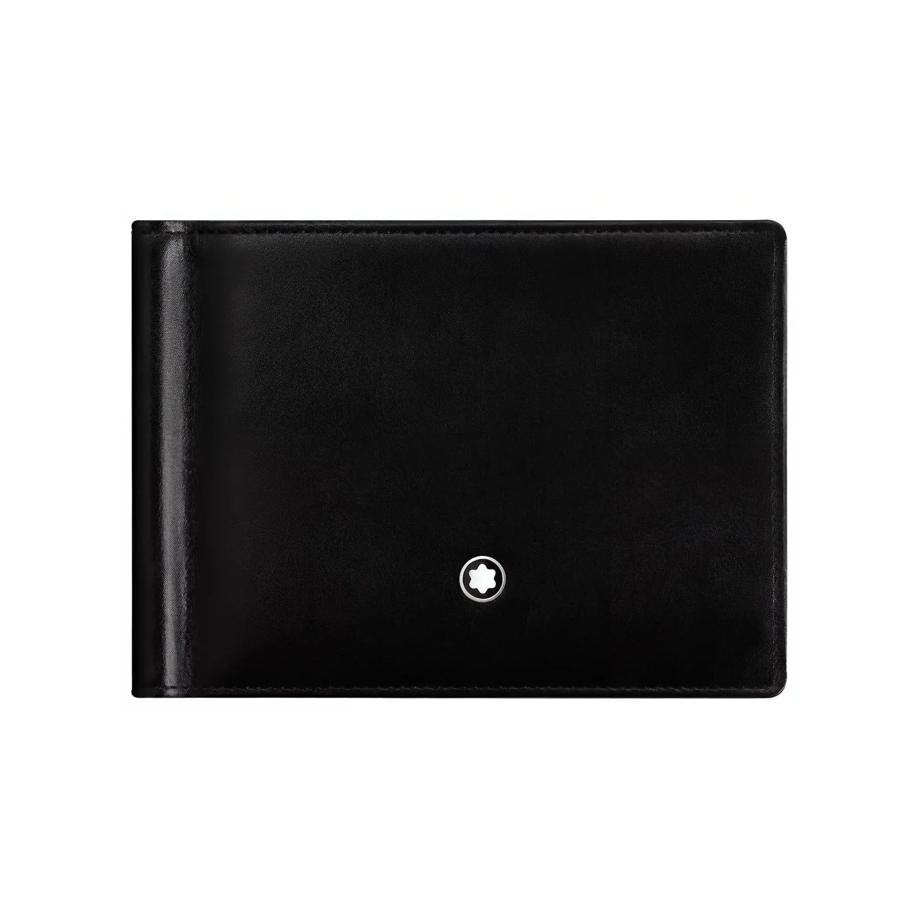 Montblanc Meisterstück Men's Genuine Leather Durable Bifold Wallet, Black, Genuine Leather Wallet