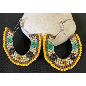 Ceramic Beaded Earrings