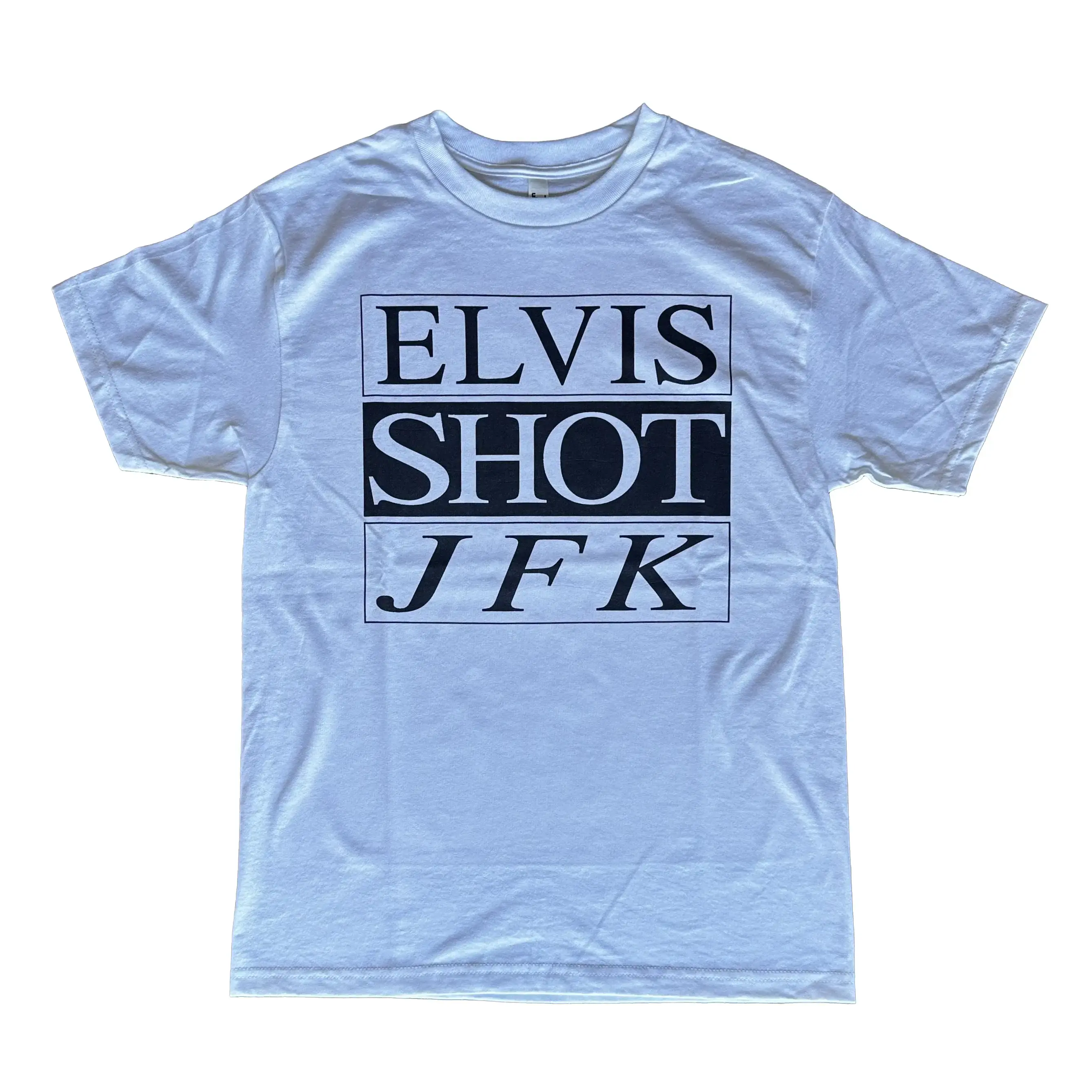 Darty "Elvis Shot JFK" from La Haine - Unisex Graphic T-Shirt 100% Cotton
