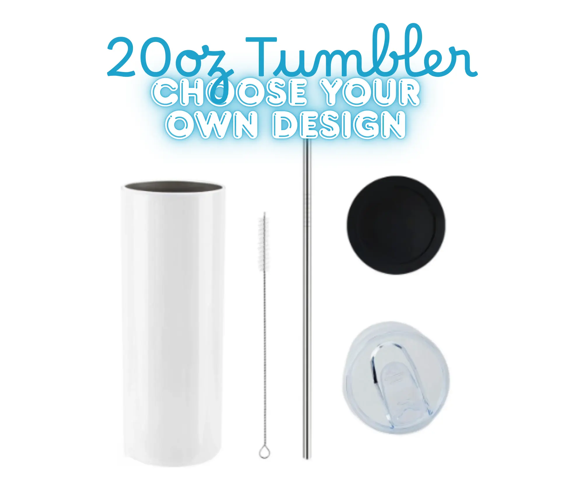 Choose your Design (LIVE ONLY)- 20oz. Stainless Tumbler Bottle Drinkware