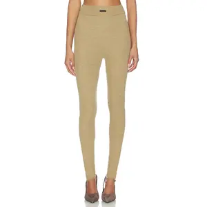 Fear of God ESSENTIALS Rib Knit Legging in Dune