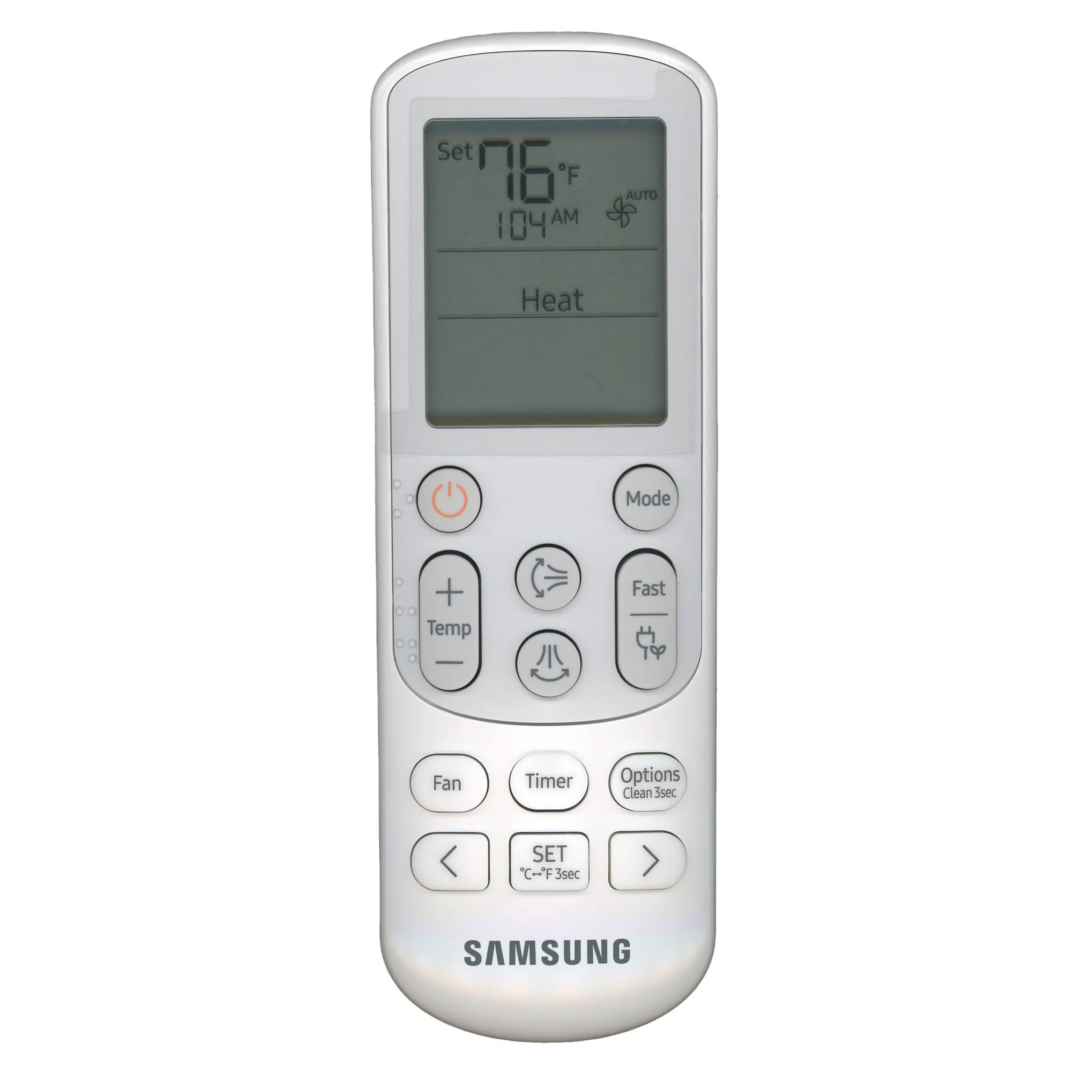 Dan’s Originals for Samsung ARH-5207 Mini Split Air Conditioner Remote Control | LCD Thermostatic Screen - DB96-24901G