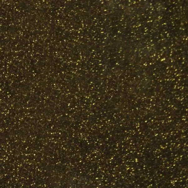 20" Siser Glitter Heat Transfer Vinyl |  Black Gold
