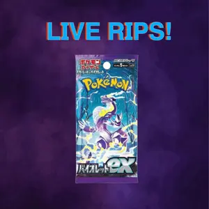 LIVE - Scarlet and Violet Base Booster Pack