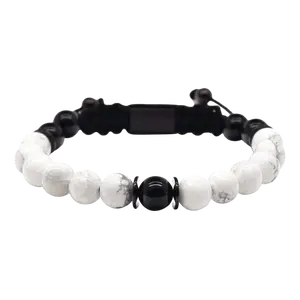 Stormtrooper Beaded Bracelet (8mm)