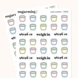 Scales / Weight Loss / Weigh In Doodle Tinies