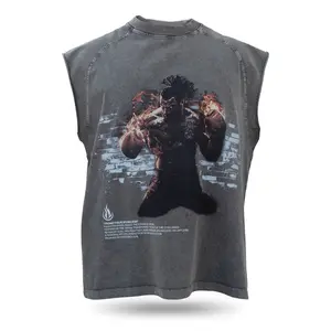 Oversize Olympus Sleeveless - Prometheus - Charcoal