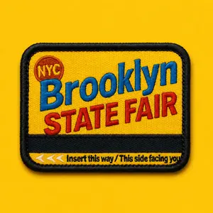 Brooklyn State Fair MetroCard (Iron On) Patch