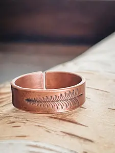 Copper Tall Evergreen Tree Ring