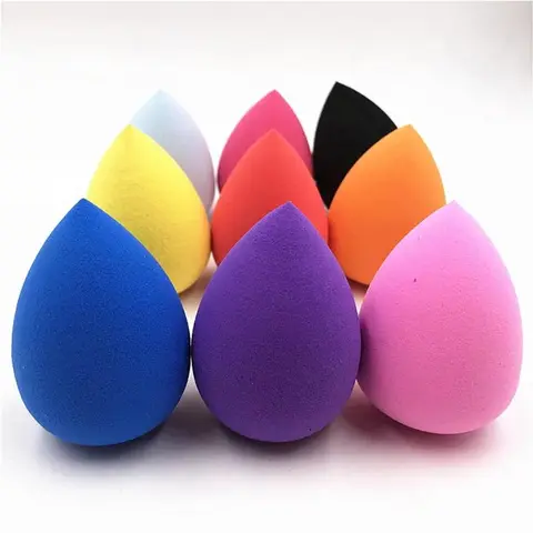 [Not For Sale] MYLOCKME Hair  Makeup Egg Makeup Sponge Air Cushion Powder Cosmetics Puff Cosmetics Puff Soft Beauty Tools Wet Dry Dual Use(Do Not Order Separately)