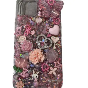 JUNK PINK GIRLY IPHONE CASE COVER freestyle Protection Casing Shockproof Screen Protector Cellphone Smartphone Protective Floral Abstract Flower