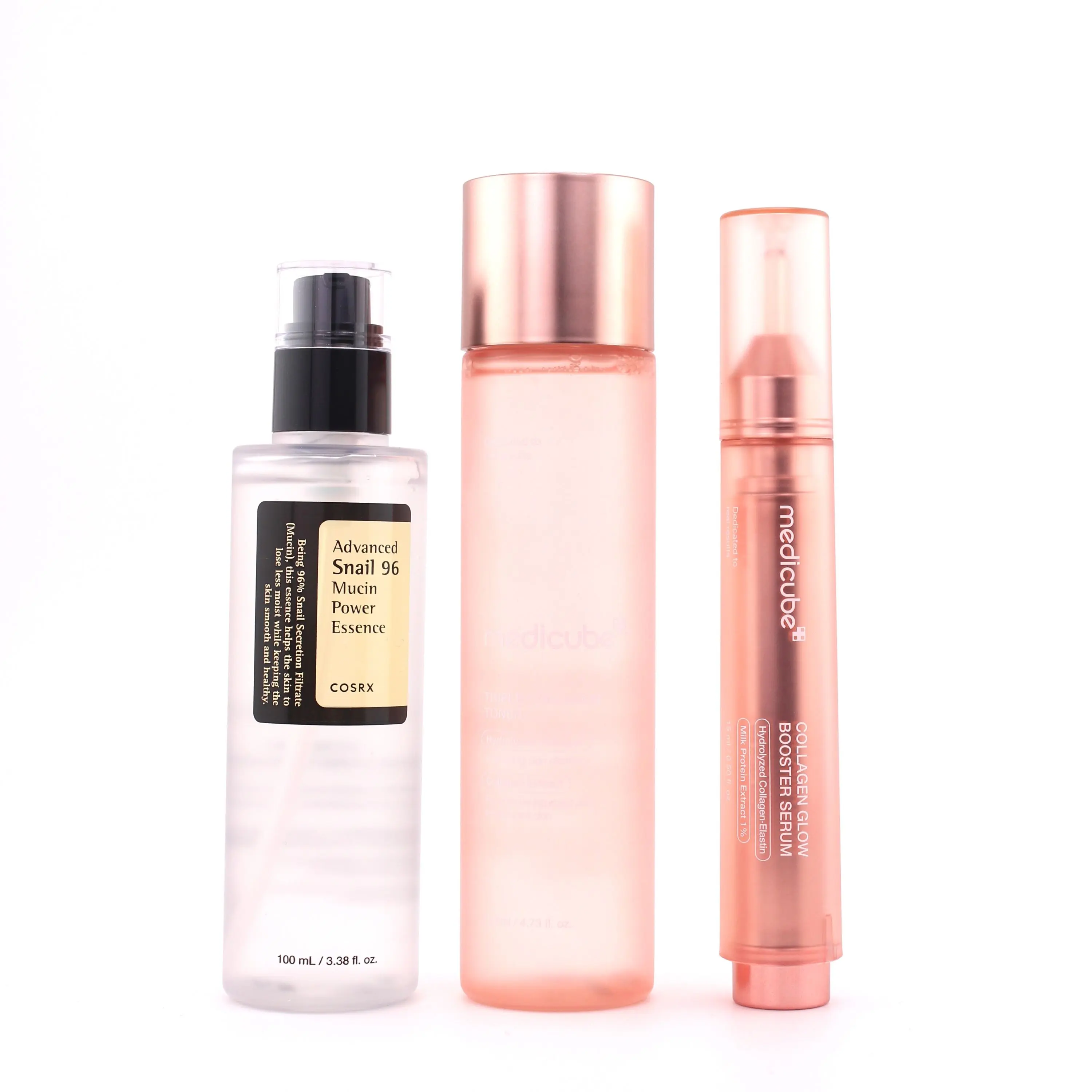 Collage Booster & Toner + Cosrx Essence = Glow
