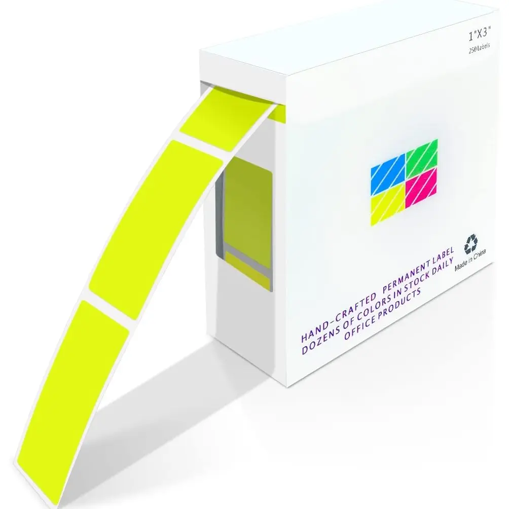 Square Color Coding Labels 3