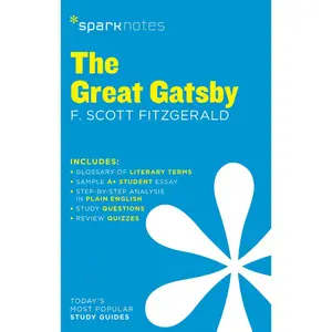 USED-The Great Gatsby Sparknotes Literature Guide by Sparknotes (Paperback)