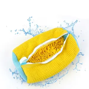 I found the BEST way to wash sneakers!This shoe washing bag is a game-changer!