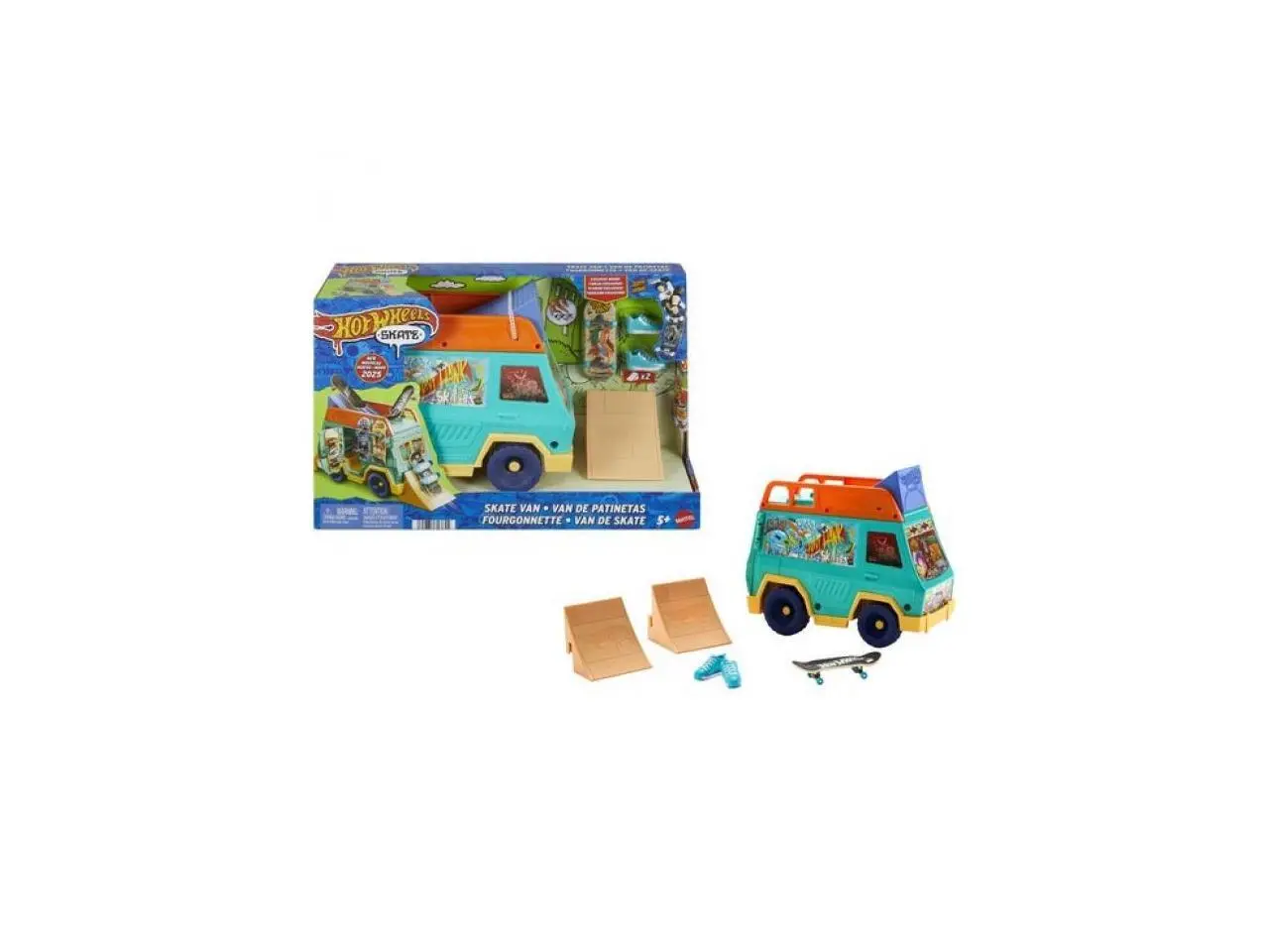 Mattel Hot Wheels Skate Tony Hawk Skate Van Playset Mattel Hot Wheels Skate Tony Hawk Skate Van Playset