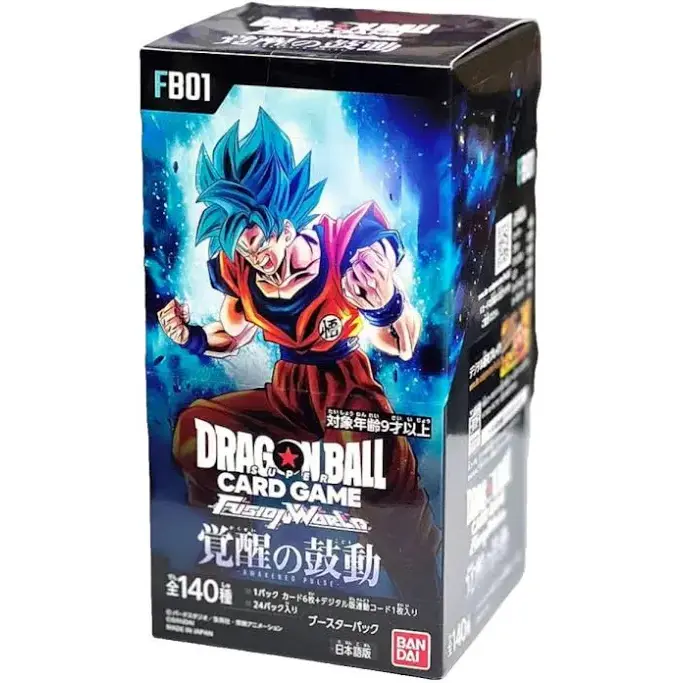 Dragon Ball Z Fusion World Awakened Pulse Fb01 (Booster Box) (Japanese) - TikTok Shop Dragon Ball Z Fusion World Awakened Pulse Fb01 (Booster Box) (Japanese) - TikTok Shop
