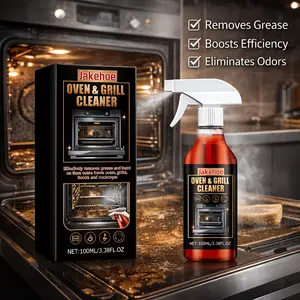 Foaming Oven Cleaner – Fast-Acting Degreaser for Oven Racks & Interior | Removes Grime, Odors & Baked-On Residue in Minutes Cleaning Products Household