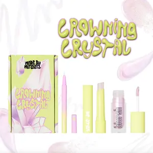 Drippin' in Crystals Crowned Crystal, Made by Mitchell Makeup Bundle, Perfect Gift for Her, Unique Jewelry Accessory