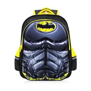 Bat_man Backpack Large Capacity Shoulder Backpack Lightweight for School Outdoor Travel